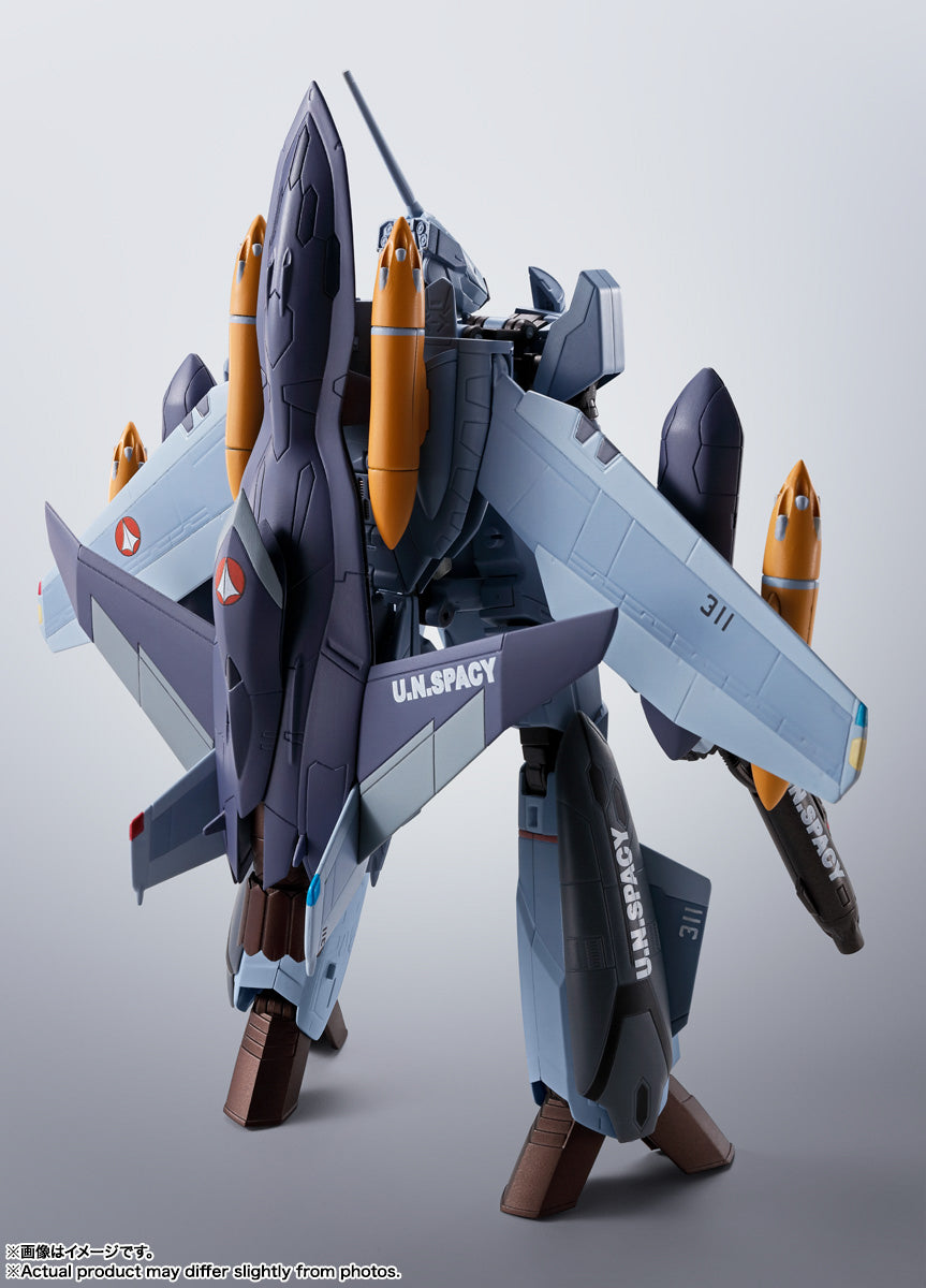 Figura VF-0A Phoenix Shin Kudo Use and QF-2200D-B Ghost - Macross Zero - Hi Metal R - Bandai
