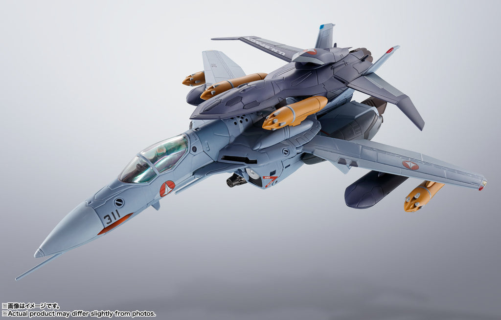 Figura VF-0A Phoenix Shin Kudo Use and QF-2200D-B Ghost - Macross Zero - Hi Metal R - Bandai