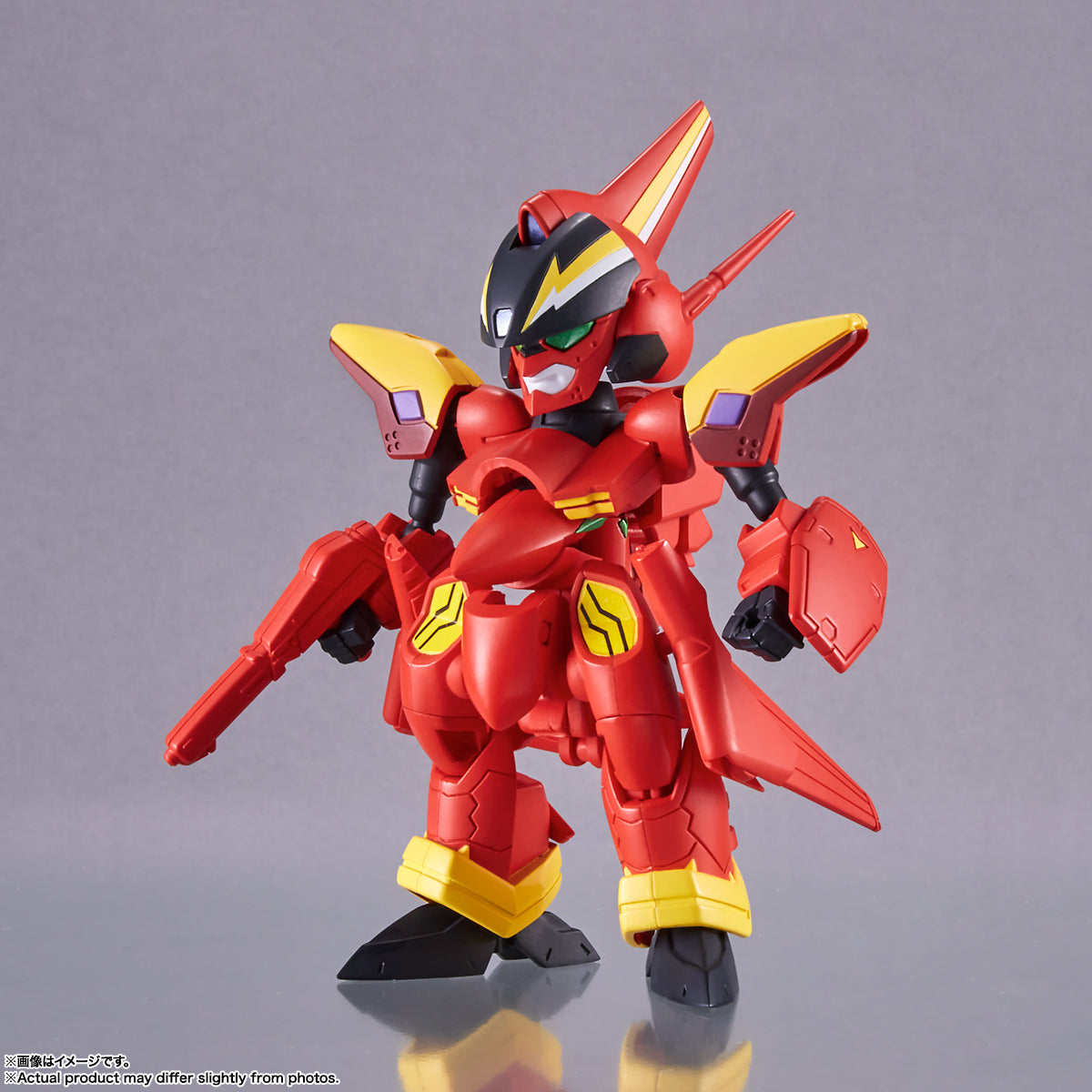 Figura VF-19 Custom Fire Valkyrie With Basara Nekki - Macross 7