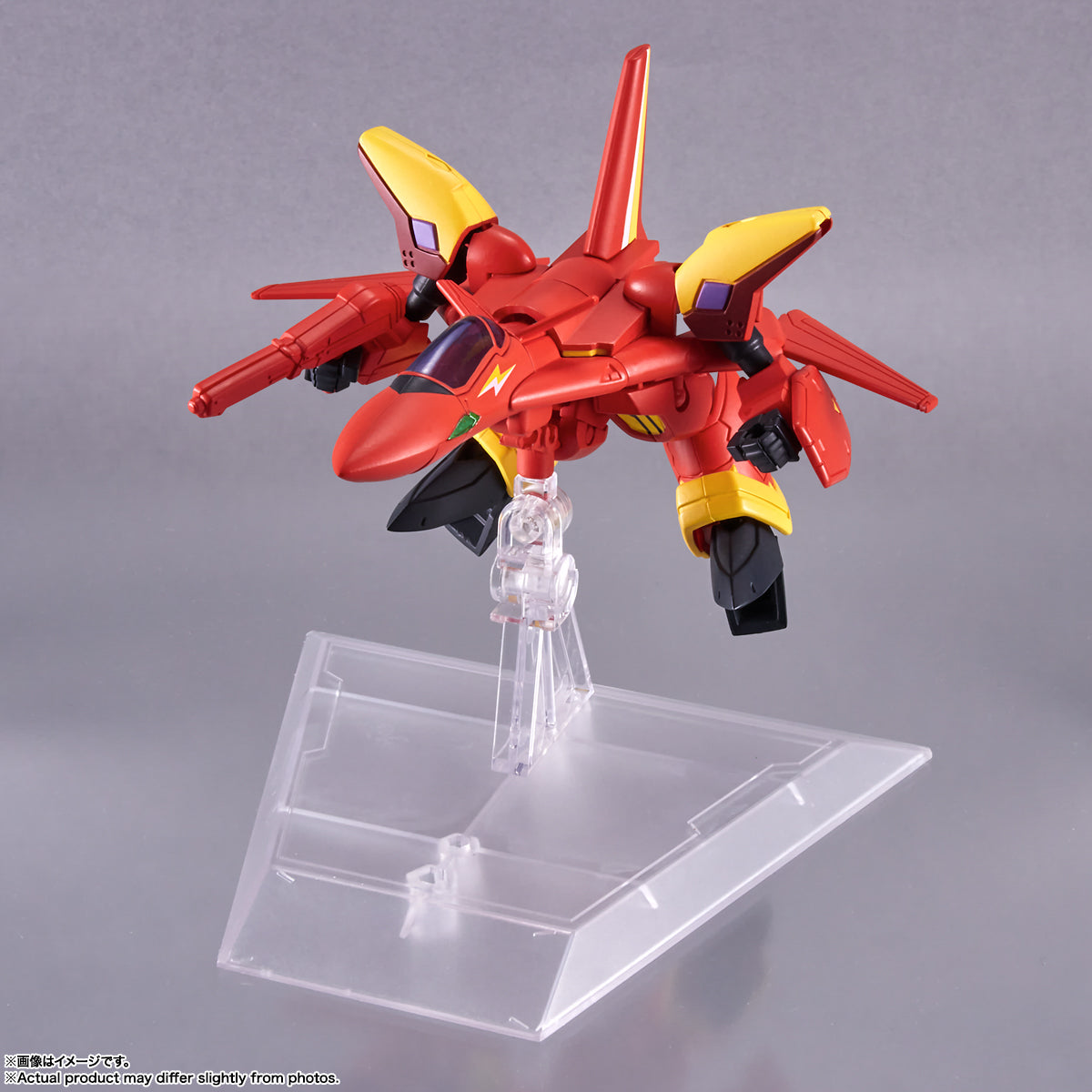 Figura VF-19 Custom Fire Valkyrie With Basara Nekki - Macross 7