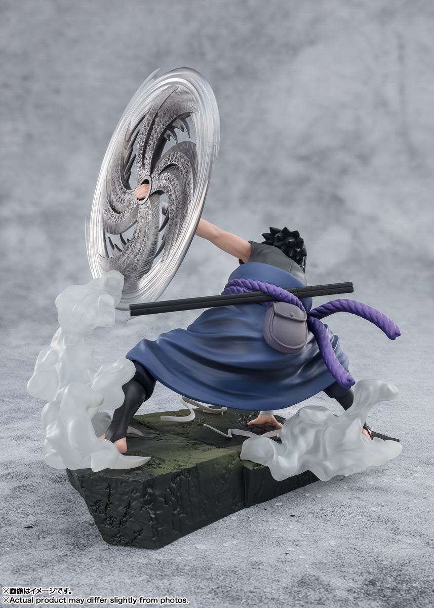 Estátua Sasuke Uchiha The Light and Dark of The Mangekyo Sharingan - Naruto Shippuden - Figuarts Zero - Bandai