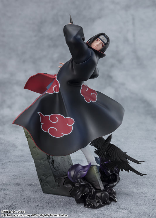 Estátua Itachi Uchiha The Light and Dark of The Mangekyo Sharingan - Naruto Shippuden - Figuarts Zero - Bandai