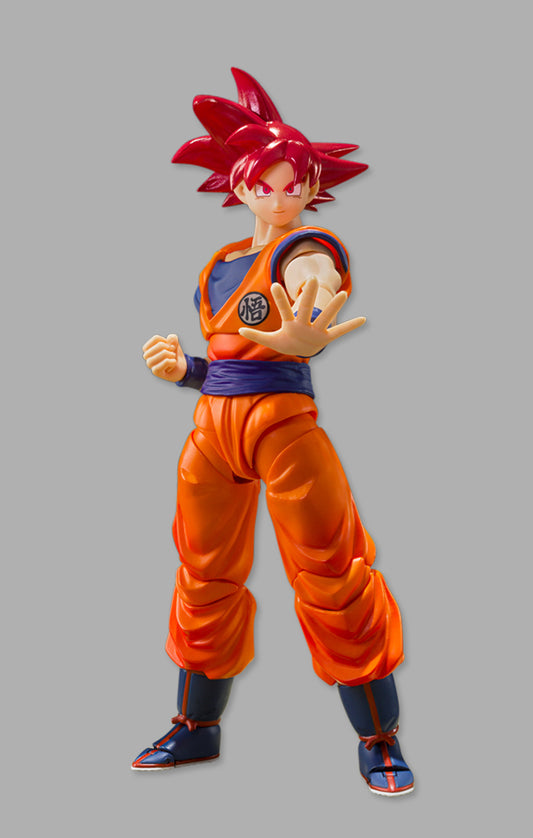 Figura Super Saiyan God Son Goku Instilled With The Light of Righteous Hearts - Dragon Ball Super - S.H.Figuarts - Bandai