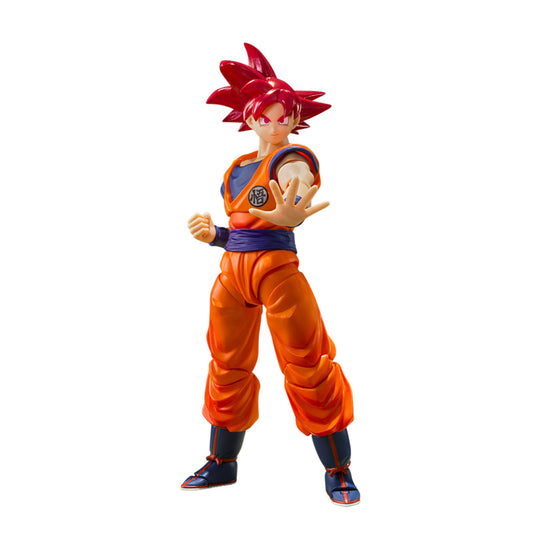 Figura Super Saiyan God Son Goku Instilled With The Light of Righteous Hearts - Dragon Ball Super - S.H.Figuarts - Bandai