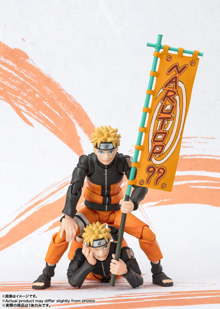 Figura Naruto Uzumaki P99 Edition - Naruto Shippuden - S.H.Figuarts - Bandai