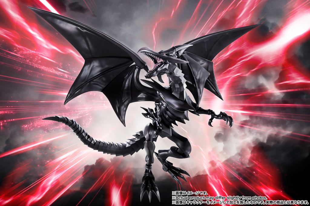 Figura Dragão Negro de Olhos Vermelhos - YuGiOh - S.H.Monsterarts - Bandai