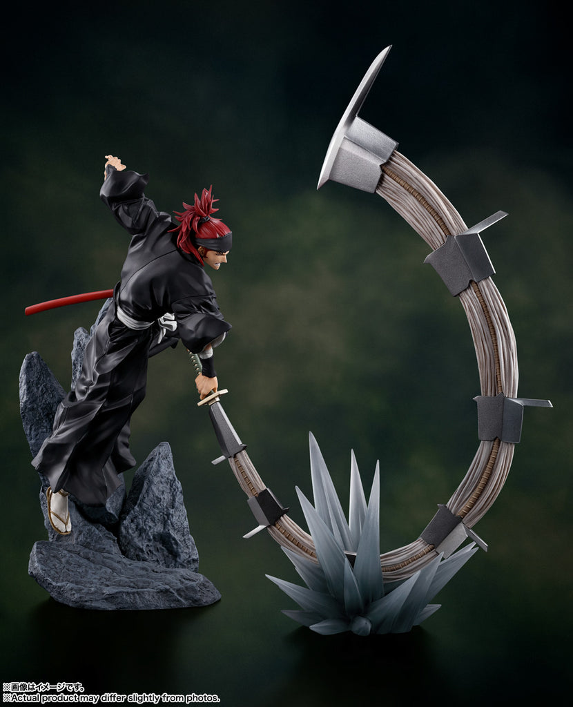 Estátua Renji Abarai The Blood Warfare - Bleach - Figuarts Zero - Bandai