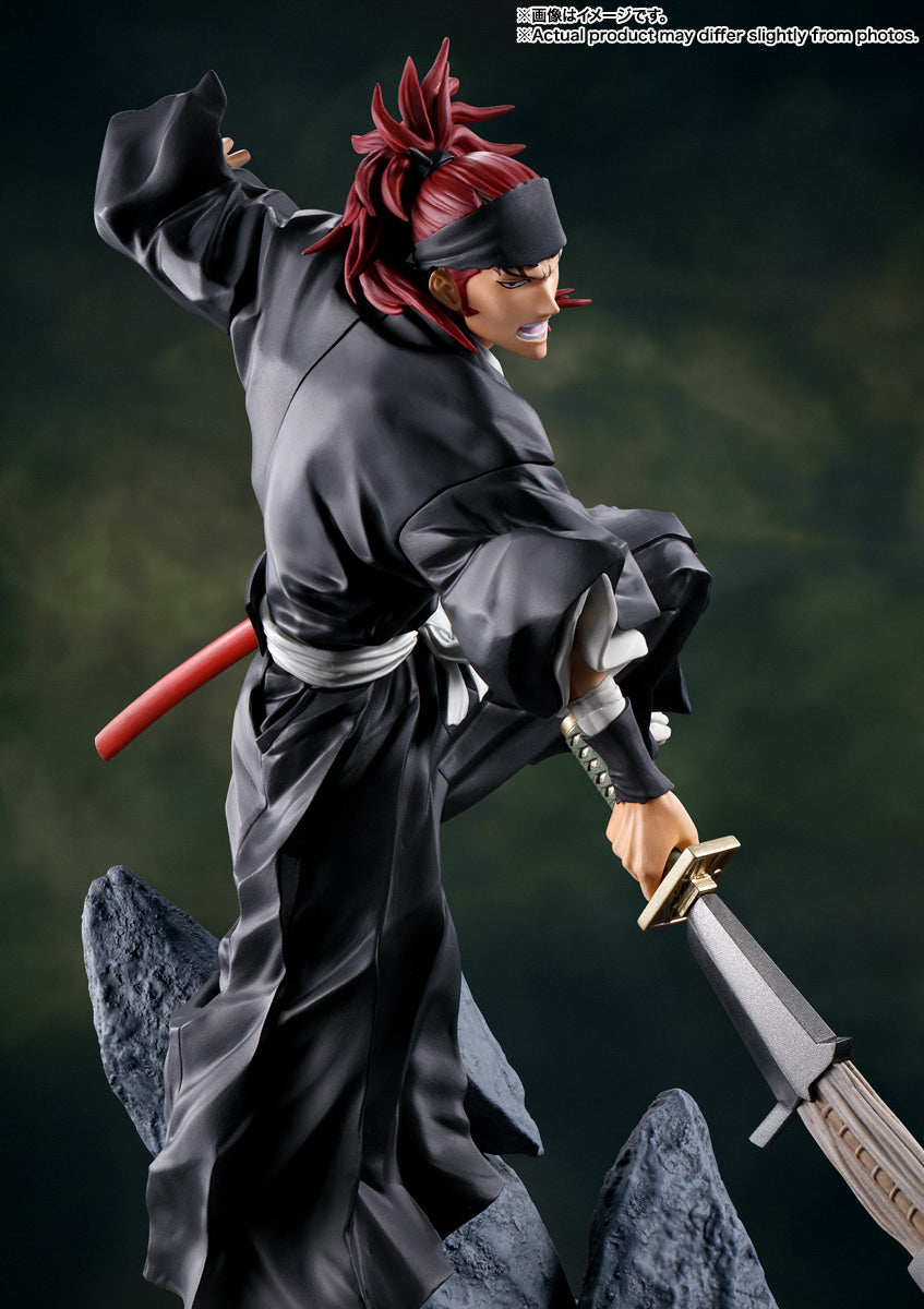 Estátua Renji Abarai The Blood Warfare - Bleach - Figuarts Zero - Bandai