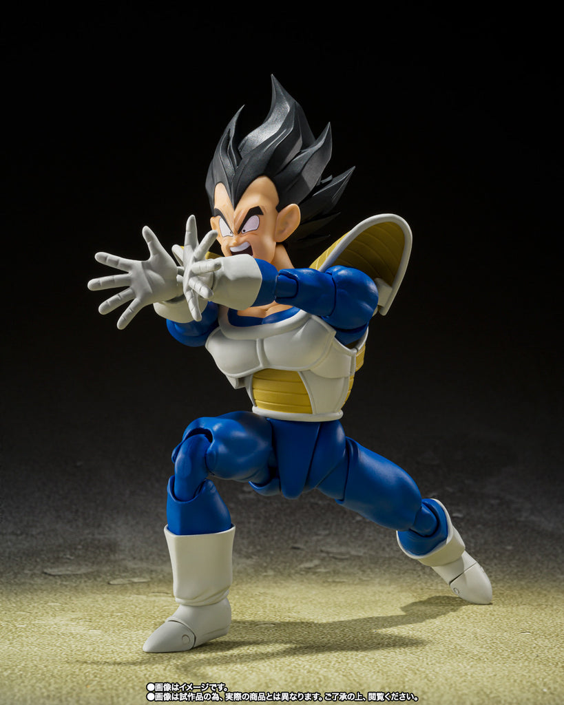 Figura Vegeta 24000 Power Level - Dragon Ball Z - S.H.Figuarts - Bandai