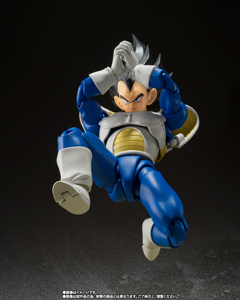 Figura Vegeta 24000 Power Level - Dragon Ball Z - S.H.Figuarts - Bandai