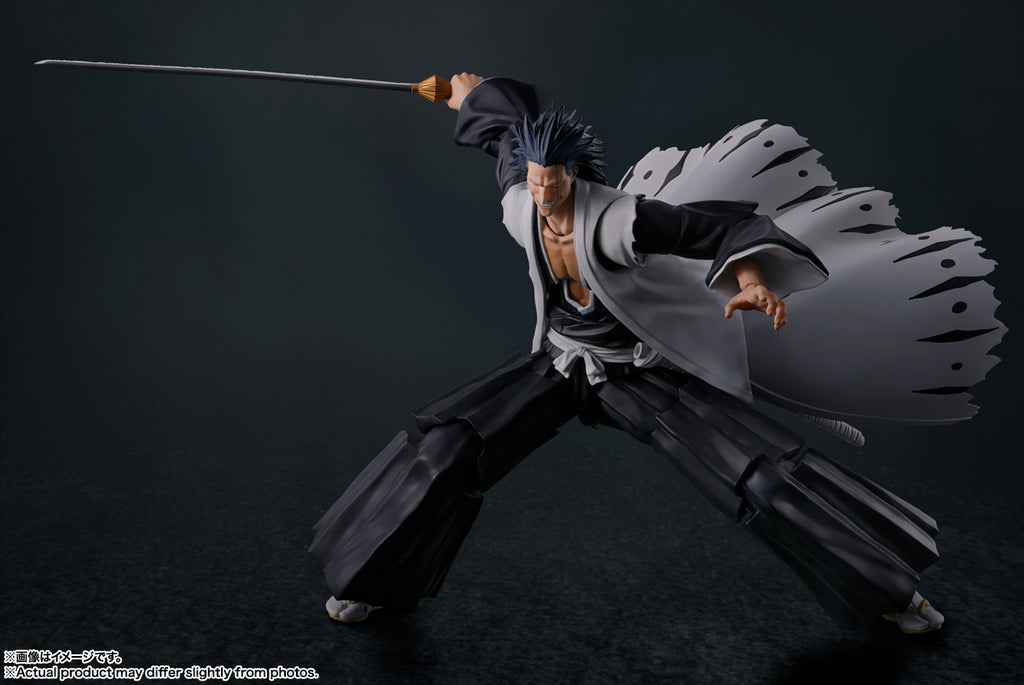 Figura Kenpachi Zaraki - Bleach - S.H.Figuarts - Bandai