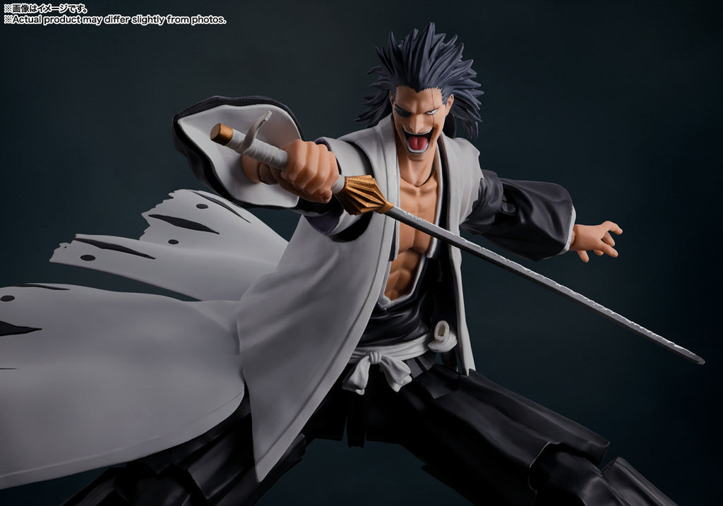 Figura Kenpachi Zaraki - Bleach - S.H.Figuarts - Bandai