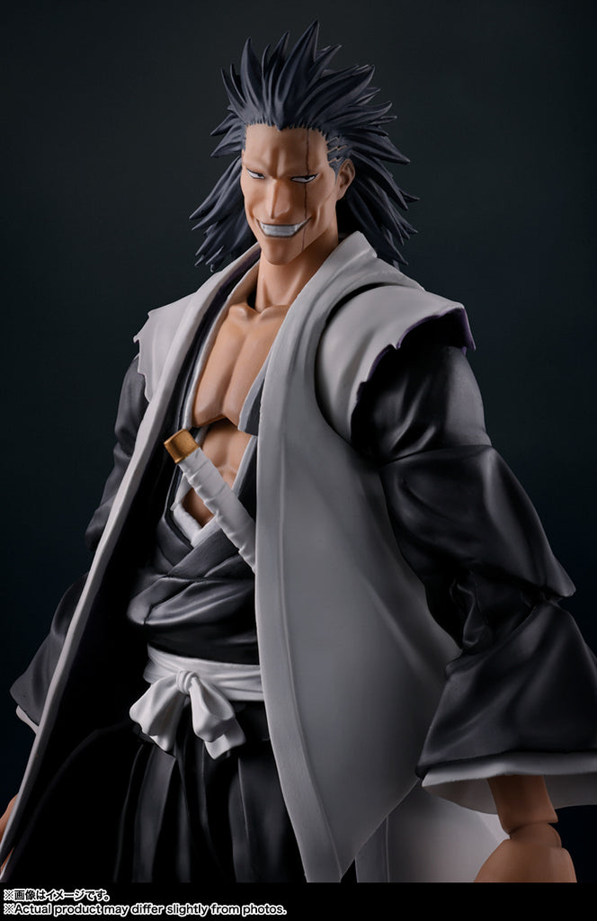 Figura Kenpachi Zaraki - Bleach - S.H.Figuarts - Bandai