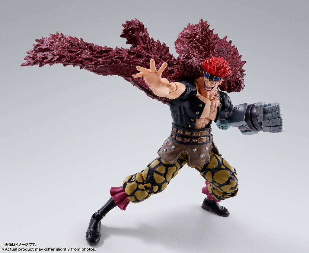 Figura Eustass Kid The Raid on Onigashima - One Piece - S.H.Figuarts - Bandai