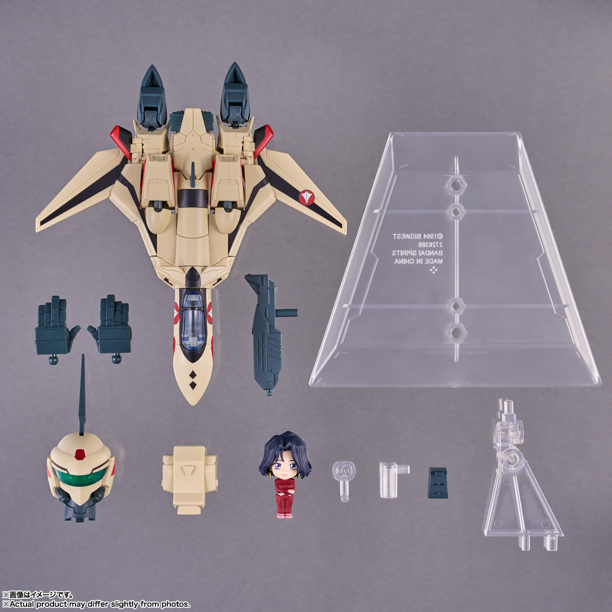 Figura YF-19 Isamu Alva Dyson Use with Myung Fang Lone - Macross