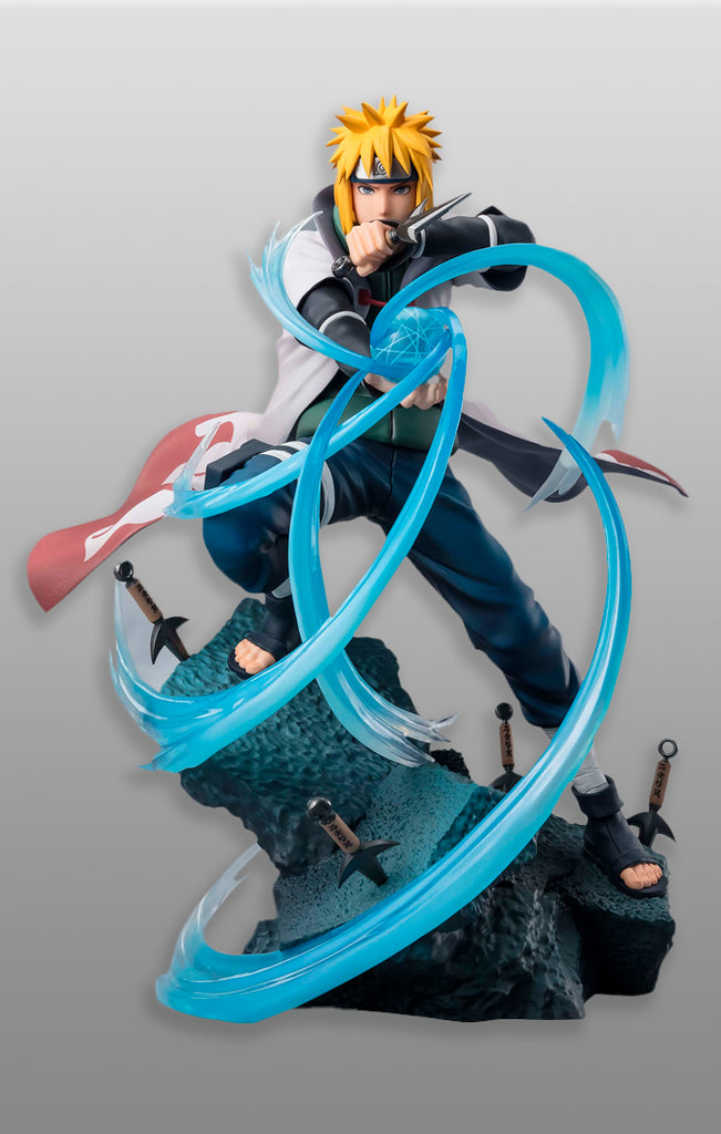 Estátua Minato Namikaze Rasengan - Naruto Shippuden - Figuarts Zero - Bandai