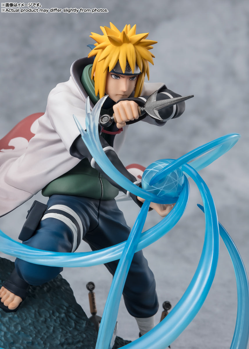 Estátua Minato Namikaze Rasengan - Naruto Shippuden - Figuarts Zero - Bandai
