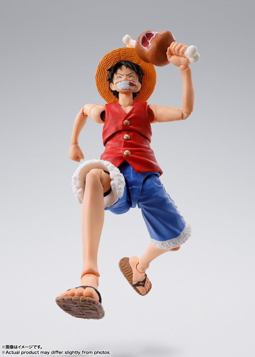 Figura Monkey D Luffy Romance Dawn - One Piece - S.H.Figuarts - Bandai
