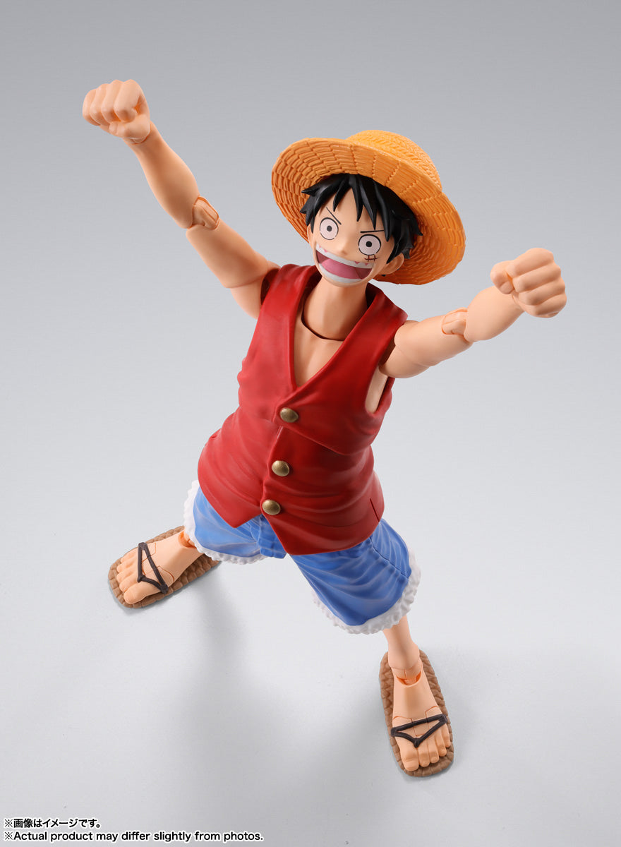 Figura Monkey D Luffy Romance Dawn - One Piece - S.H.Figuarts - Bandai