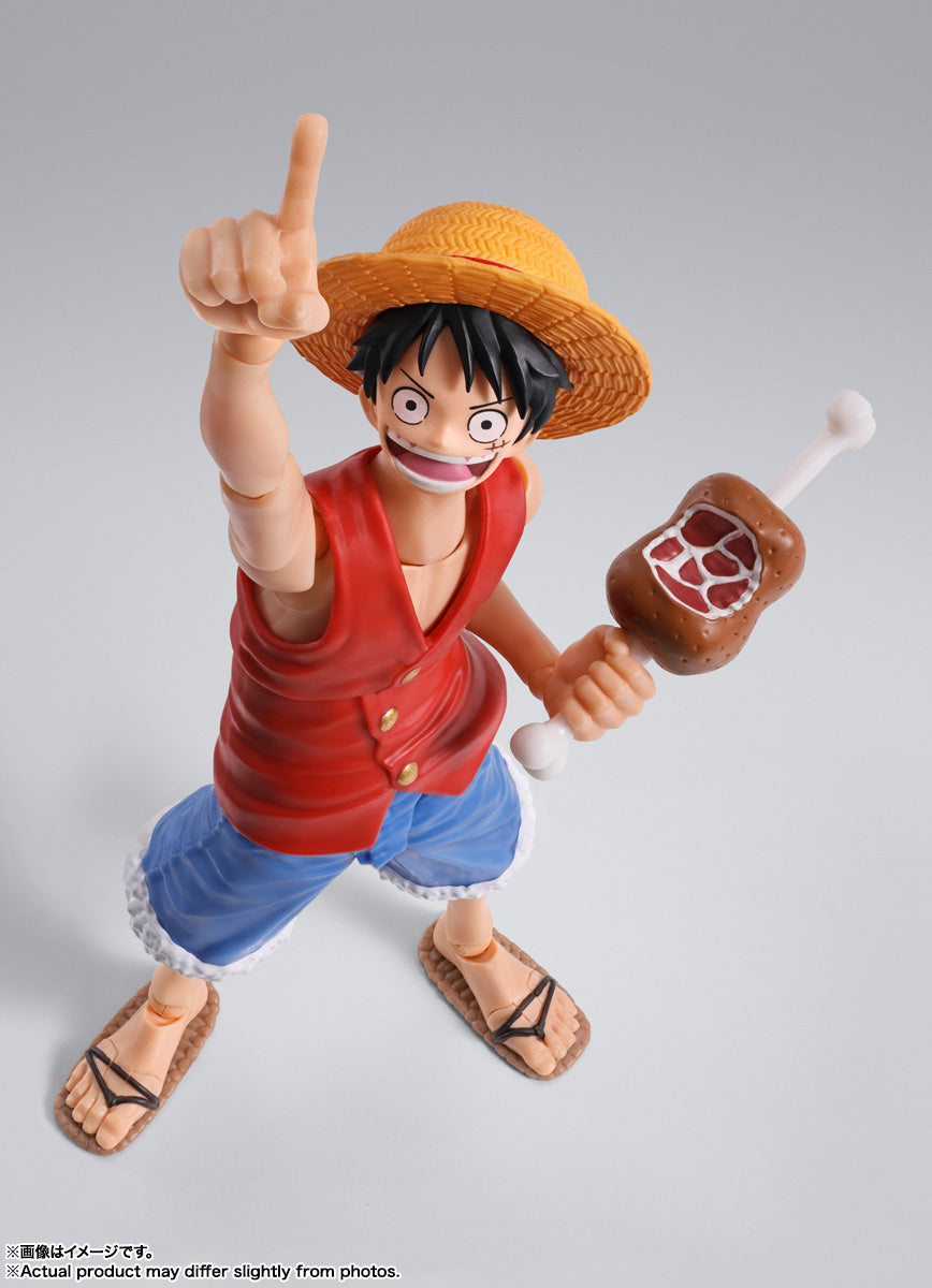 Figura Monkey D Luffy Romance Dawn - One Piece - S.H.Figuarts - Bandai