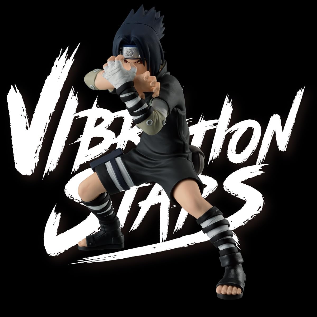 Estátua Uchiha Sasuke III - Naruto - Vibration Stars - Banpresto