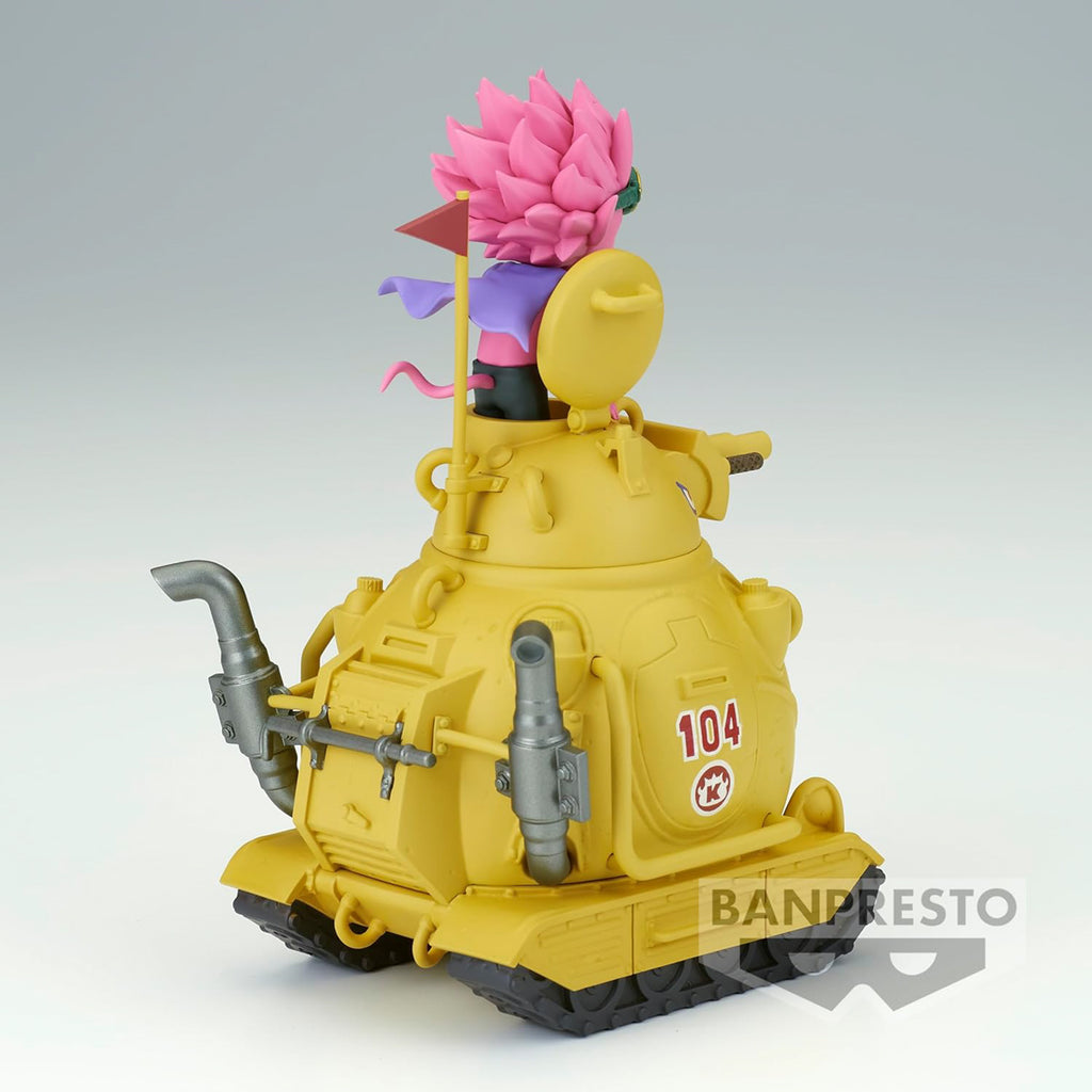 Estátua Sand Land Royal Army Tank Corps no. 104 - Sand Land - Mega World Collectable - Banpresto - Bandai