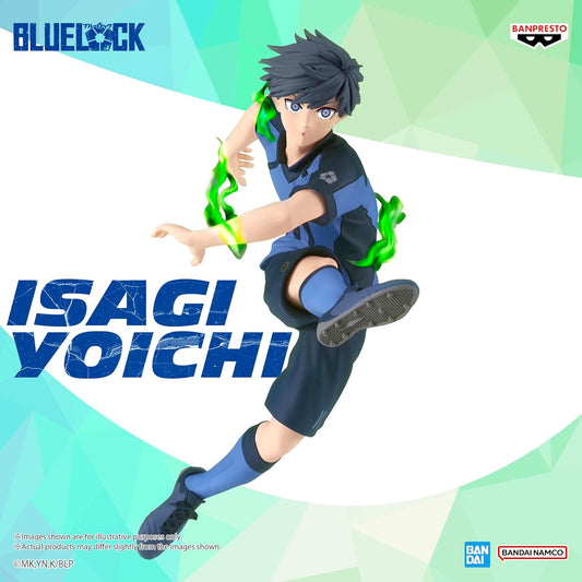 Estátua Yoichi Isagi - Blue Lock - Akakening Ver - Banpresto - Bandai