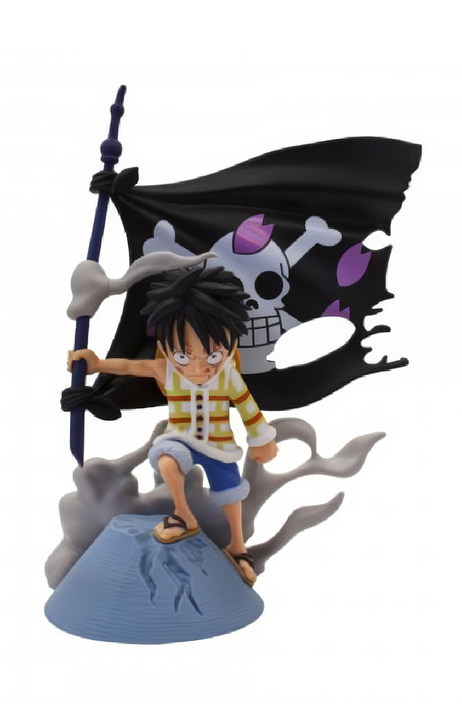 Estátua Monkey D. Luffy - One Piece - WCF Log Stories - Banpresto - Bandai