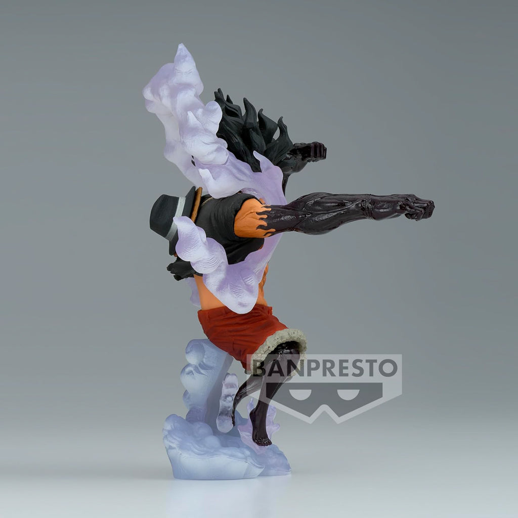 Estátua Monkey D. Luffy Gear 4 Ver B - One Piece - King of Artist - Banpresto - Bandai