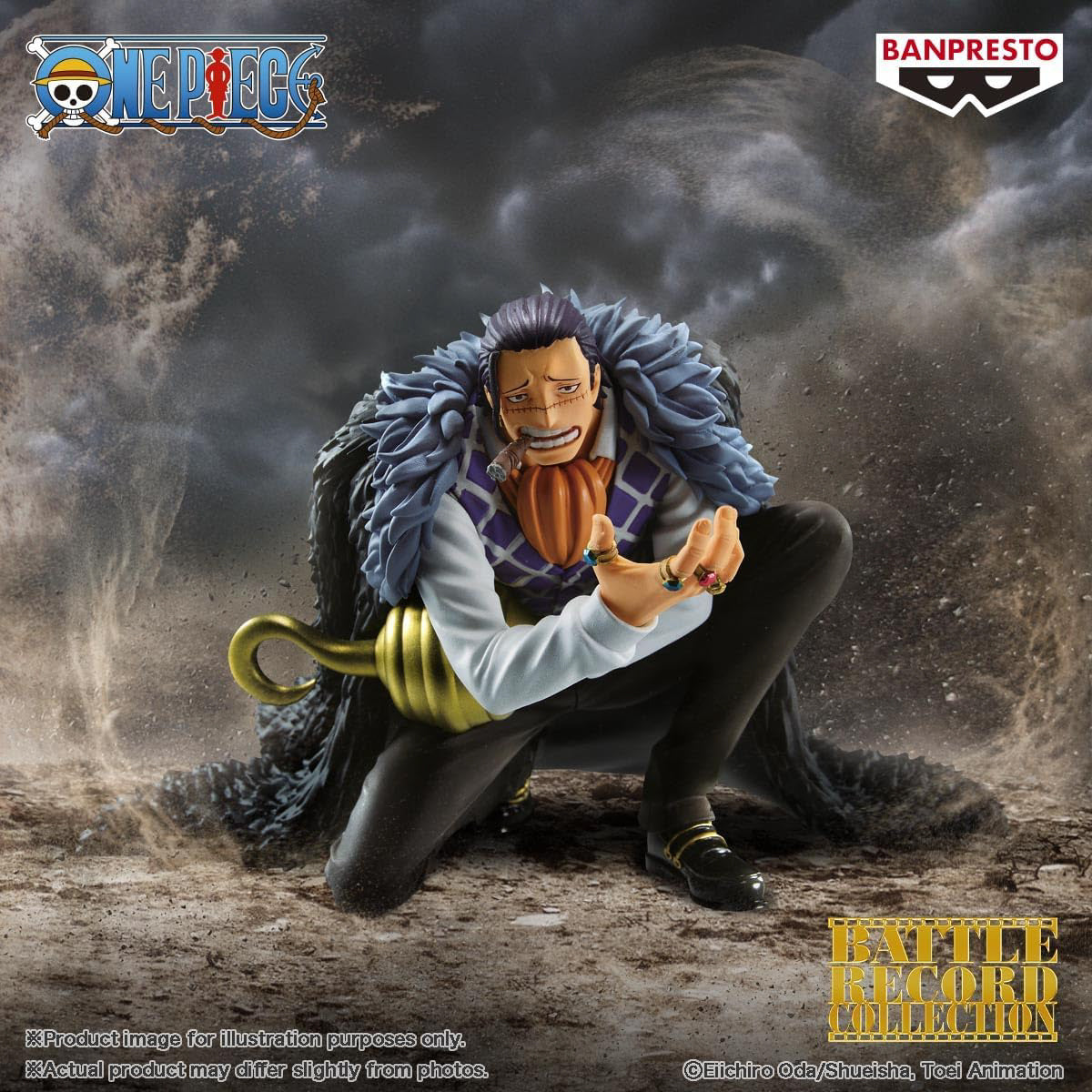 Estátua Crocodile - One Piece - Battle Record Collection