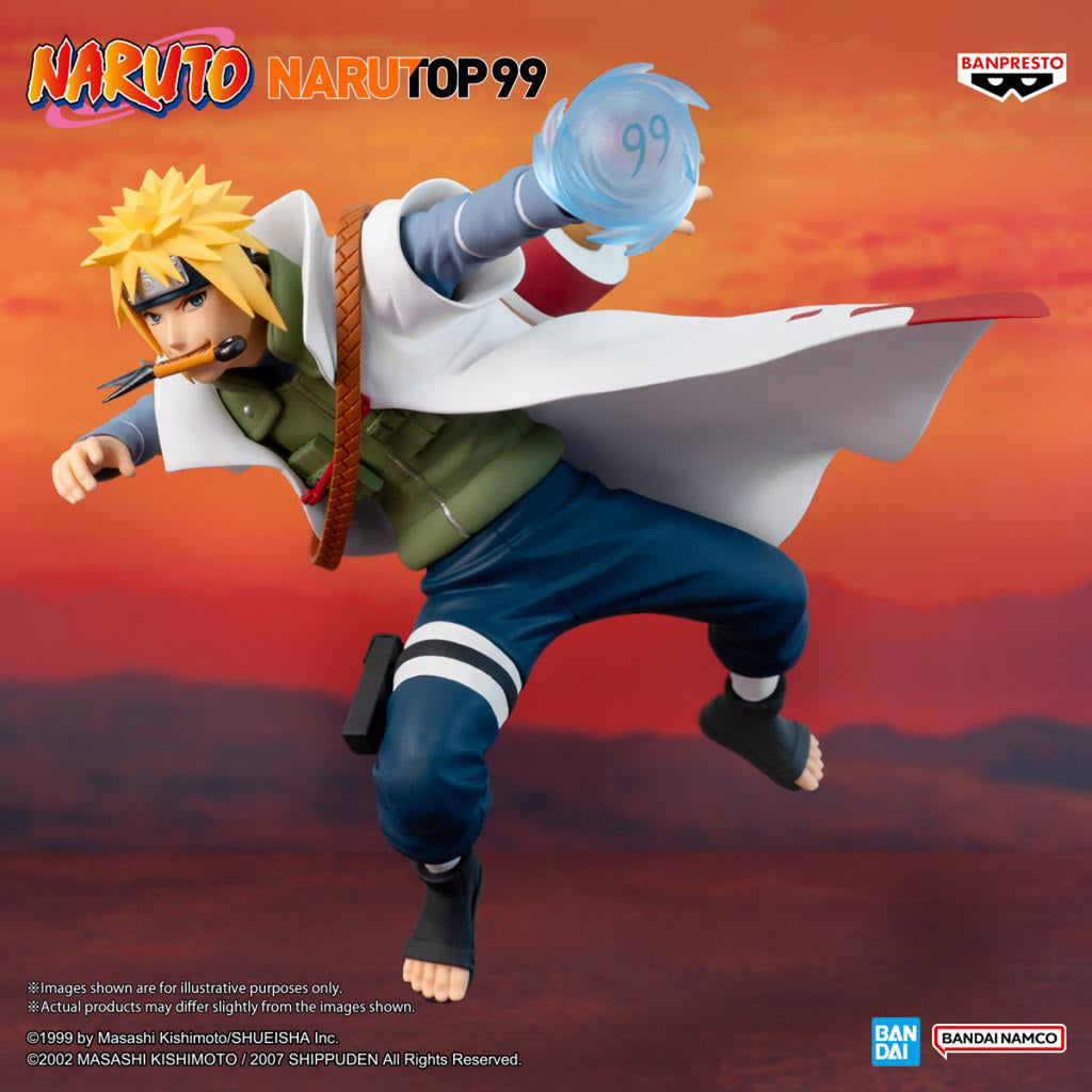 Estátua Namikaze Minato NarutoP99 - Naruto - Banpresto - Bandai