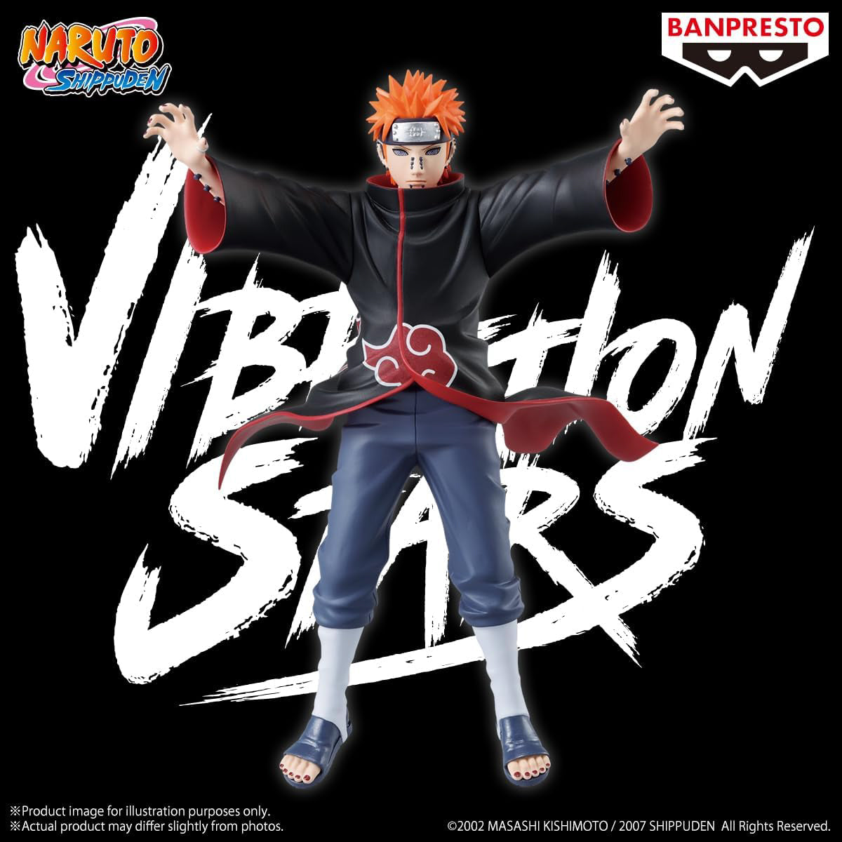 Estátua Pain - Naruto Shippuden - Vibration Stars - Banpresto
