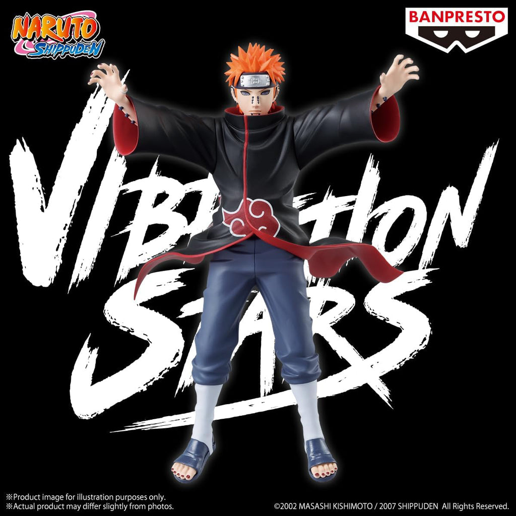 Estátua Pain - Naruto Shippuden - Vibration Stars - Banpresto - Bandai