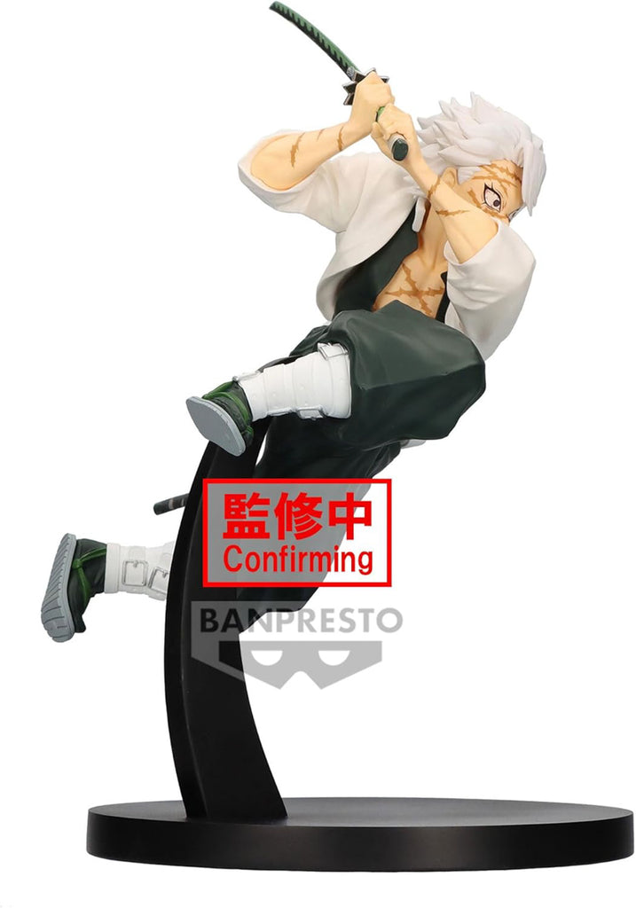 Estátua Sanemi Shinazugawa - Demon Slayer - Vibration Stars - Banpresto - Bandai
