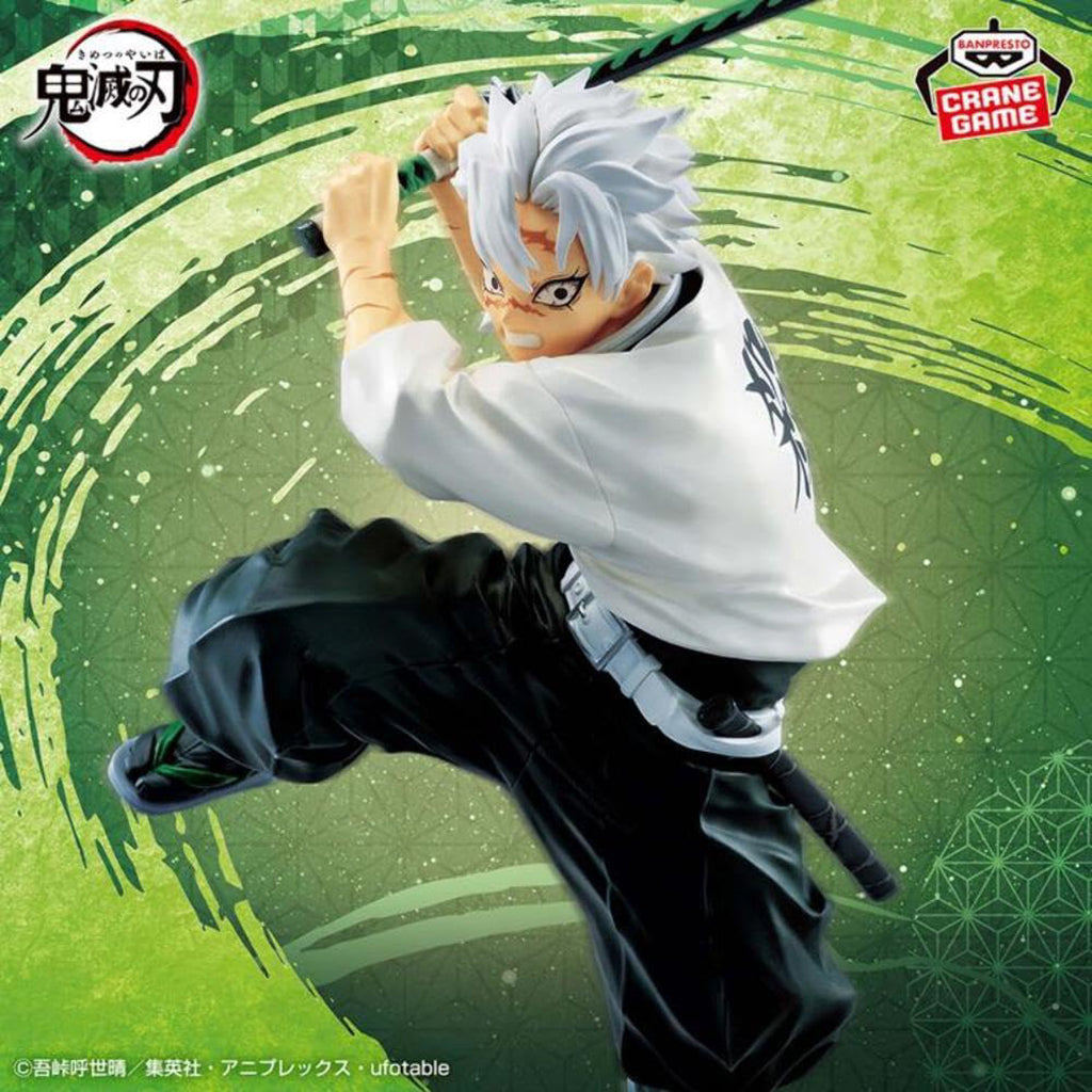 Estátua Sanemi Shinazugawa - Demon Slayer - Vibration Stars - Banpresto - Bandai