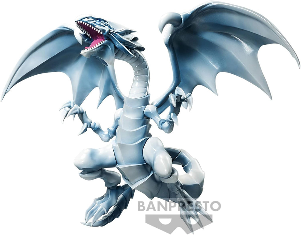 Estátua Dragão Branco de Olhos Azuis - YuGiOh - Banpresto - Bandai
