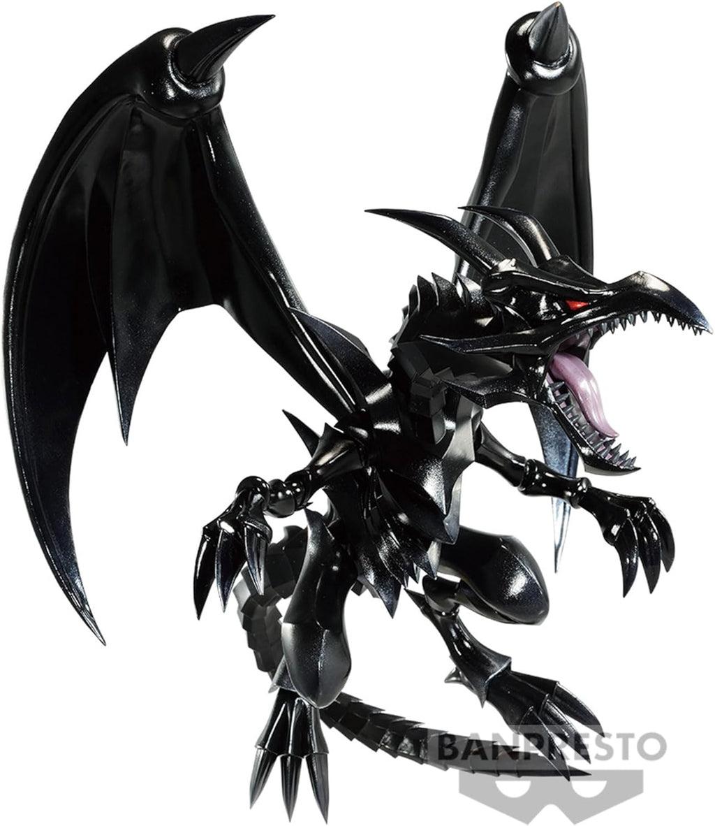 Estátua Dragão Negro de Olhos Vermelhos - YuGiOh - Banpresto - Bandai
