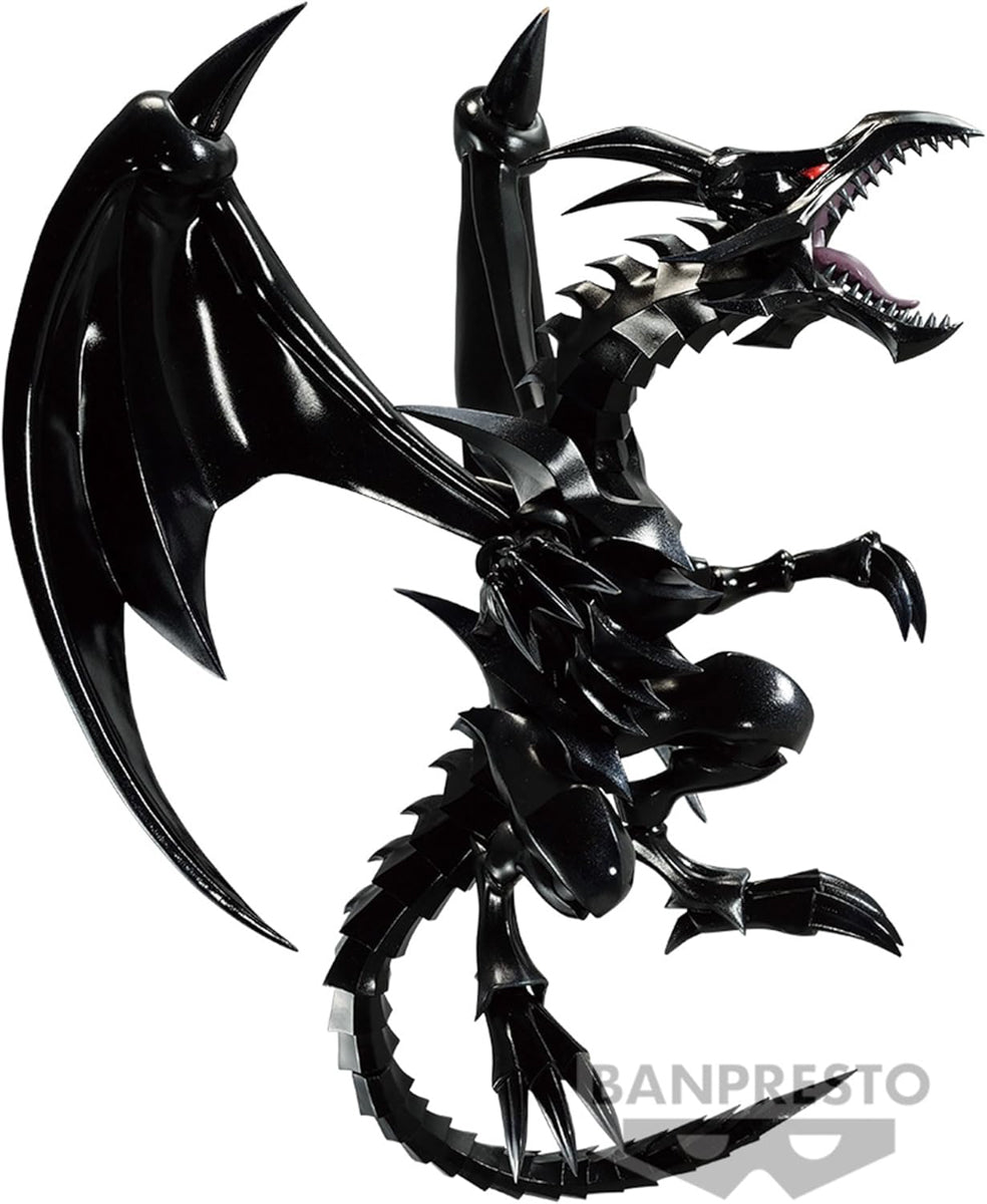 Estátua Dragão Negro de Olhos Vermelhos - YuGiOh - Banpresto - Bandai