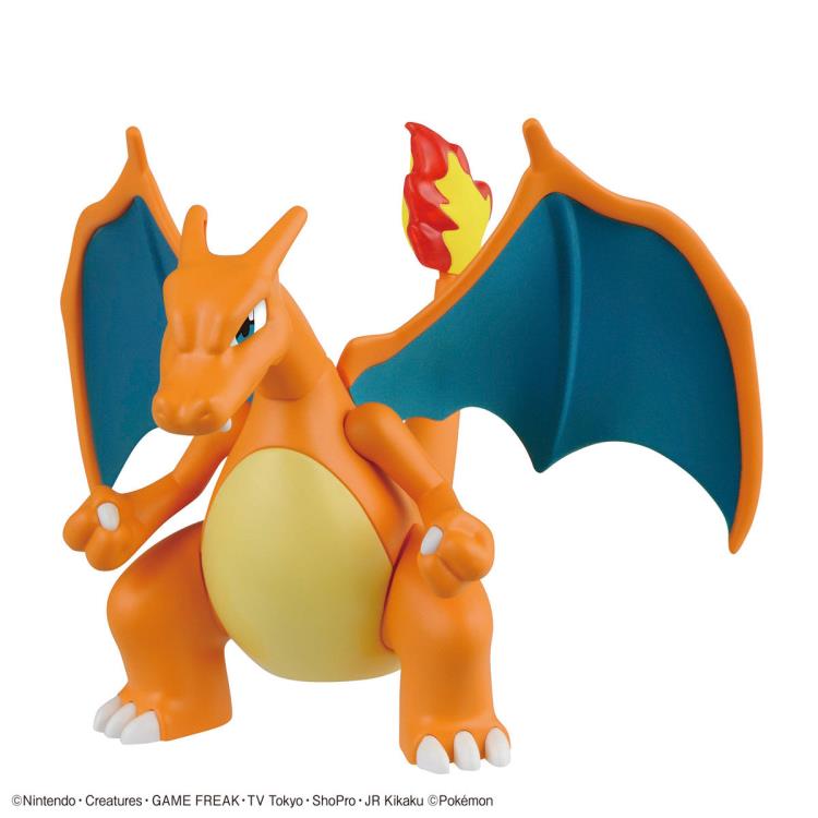 Charizard and Dragonite - Pokemon - Plastic Model Kit - Bandai