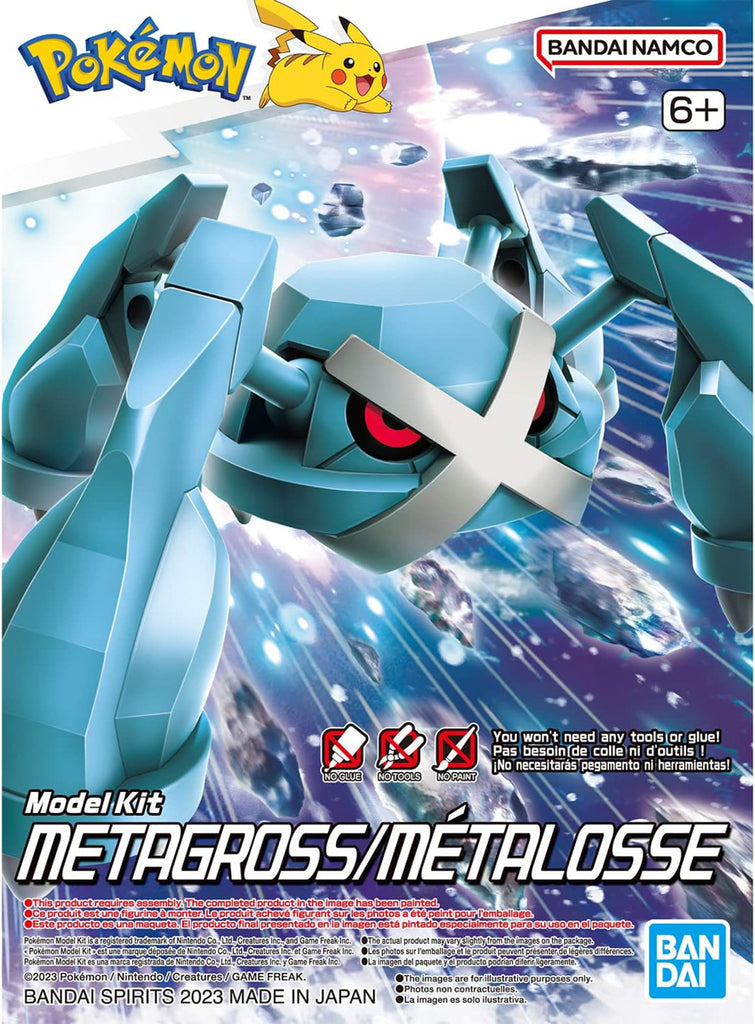 Metagross - Pokemon - Plastic Model Kit - Bandai