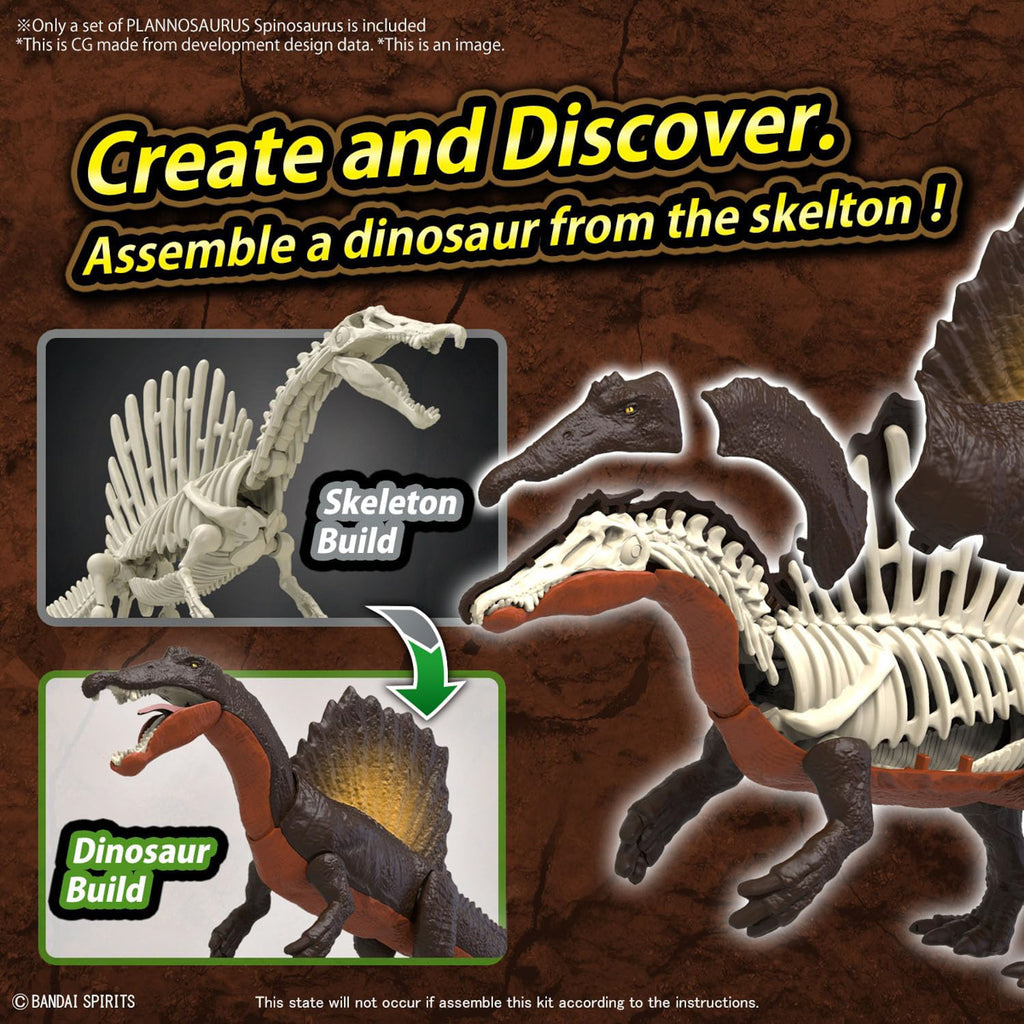Espinossauro - Plannosaurus - Plastic Model Kit - Bandai