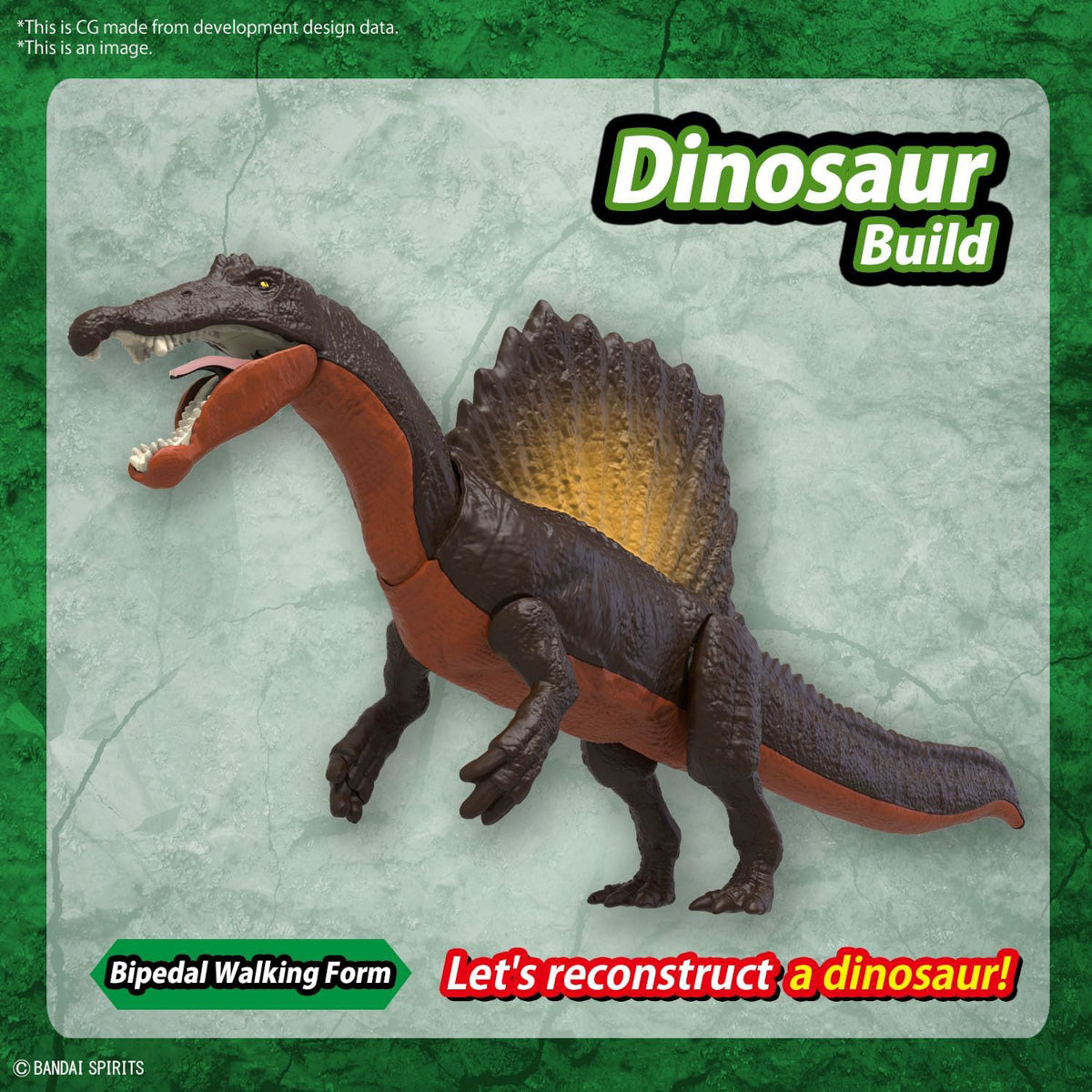 Espinossauro - Plannosaurus - Plastic Model Kit - Bandai – Iron