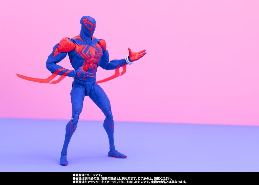 Figura Homem-Aranha 2099 - Homem Aranha Atraves do Aranhaverso - S.H.Figuarts - Bandai