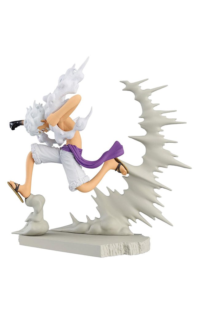 Estátua Monkey D. Luffy Gear 5 - One Piece - Senkozekkei - Banpresto - Bandai