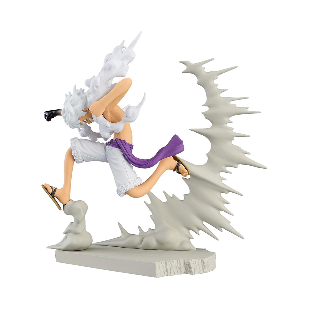 Estátua Monkey D. Luffy Gear 5 - One Piece - Senkozekkei - Banpresto - Bandai