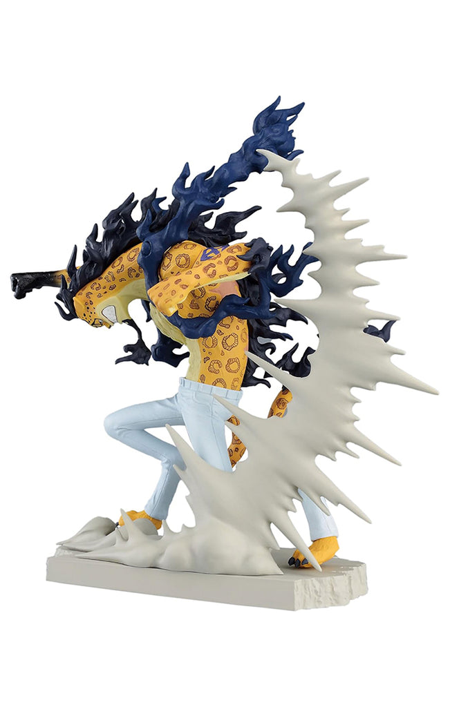 Estátua Rob Lucci Leopard Awakening Form Ver - One Piece - Senkozekkei - Banpresto - Bandai