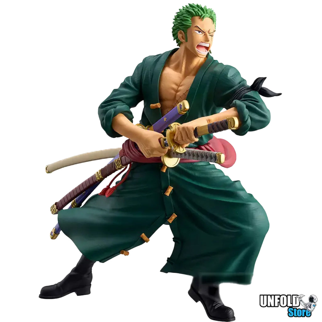 Estátua Roronoa Zoro - One Piece - Grandista - Banpresto - Bandai