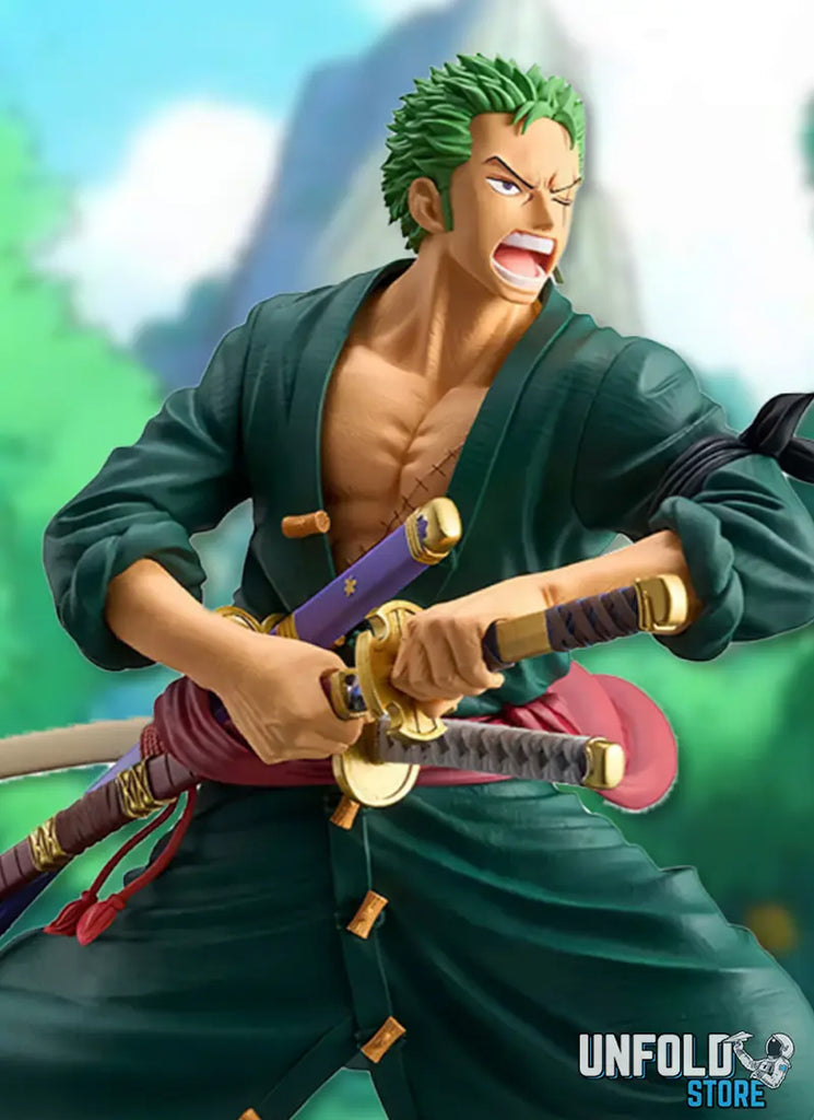 Estátua Roronoa Zoro - One Piece - Grandista - Banpresto - Bandai