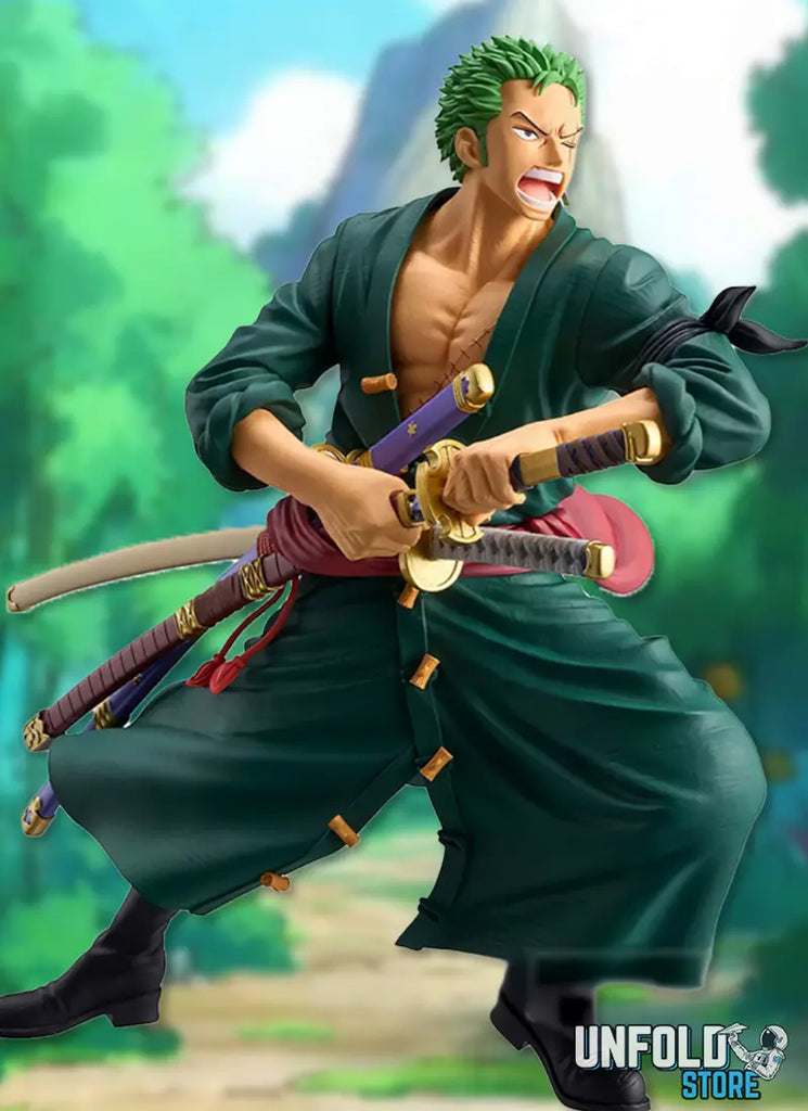 Estátua Roronoa Zoro - One Piece - Grandista - Banpresto - Bandai
