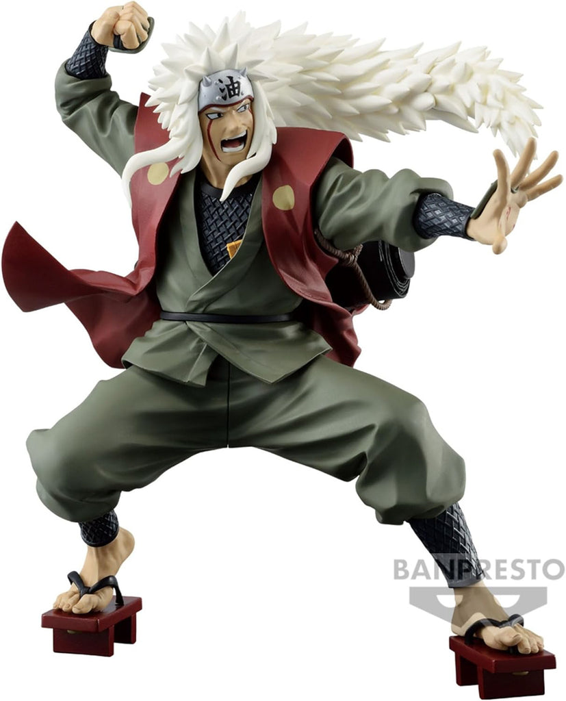 Estátua Jiraiya - Naruto Shippuden - Figure Colosseum - Banpresto - Bandai